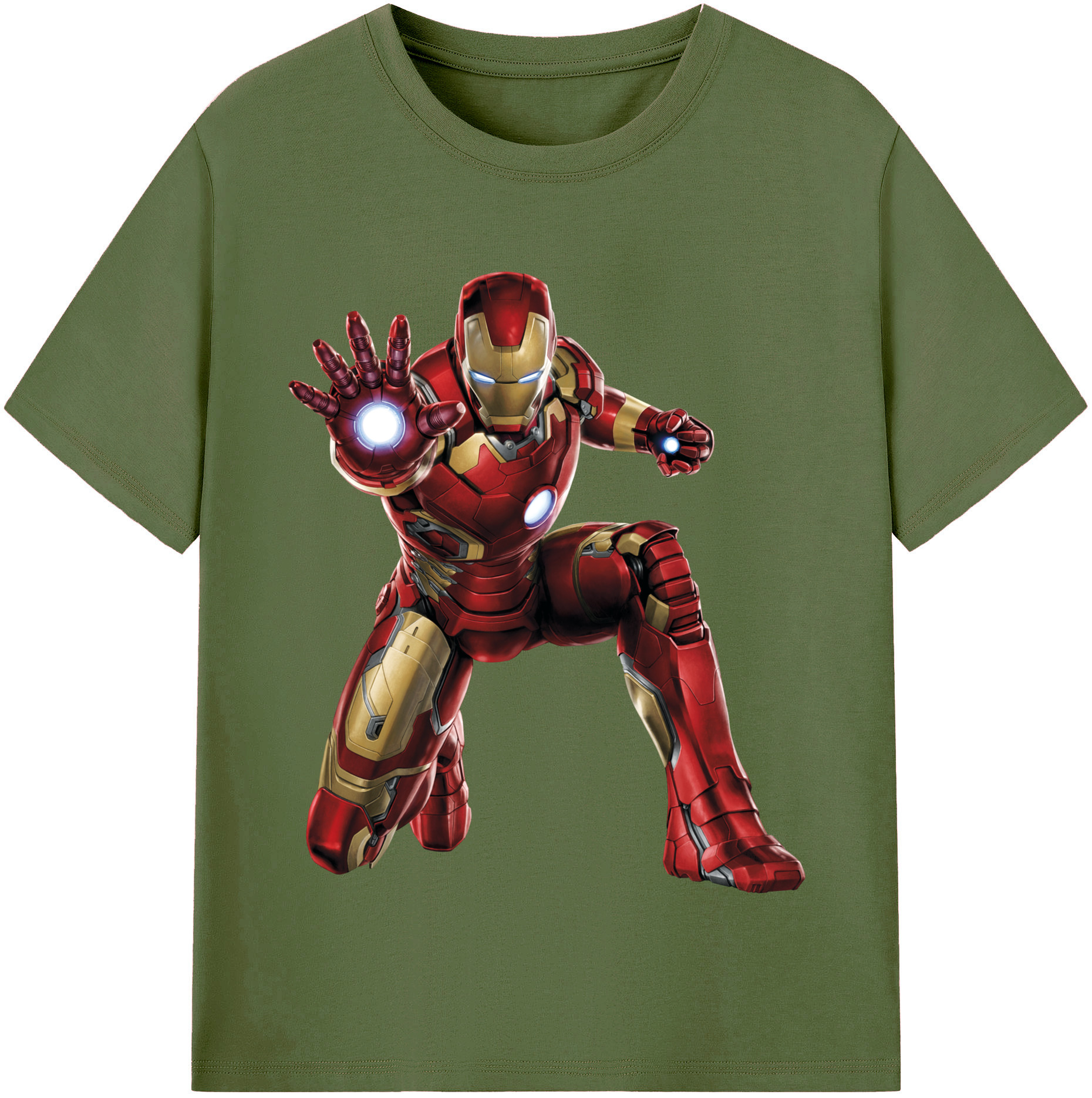 （画像用） アベンジャーズ The Avengers 綿100％半袖Tシャツ（フロントプリント）